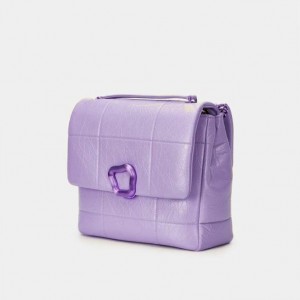 Songmont Large Chocolate Borse Crossbody Lavanda | ITALIA 76382