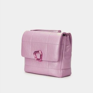 Songmont Large Chocolate Borse Crossbody Rosa | ITALIA 41867