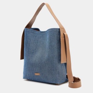 Songmont Large Drippy Borse Tote Blu | ITALIA 07931