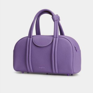 Songmont Medium Bowling Borse Crossbody Lavanda | ITALIA 01743