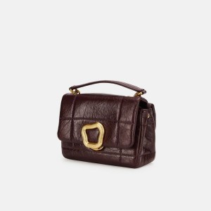 Songmont Mini Chocolate Borse A Tracolla Bordeaux | ITALIA 71692