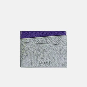 Songmont Porta-Carte Grigie Viola | ITALIA 45760