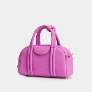 Songmont Small Bowling Borse Crossbody Rosa | ITALIA 06387