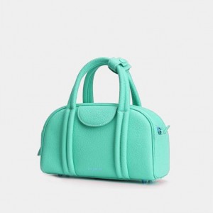 Songmont Small Bowling Borse Crossbody Verde Acqua | ITALIA 91742