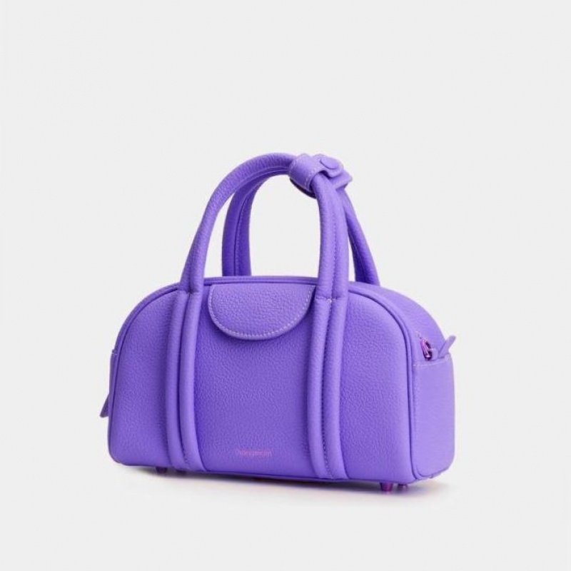 Songmont Small Bowling Borse Crossbody Lavanda | ITALIA 54698